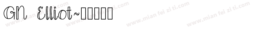 GN Elliot字体转换
